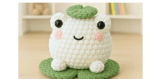 Chubby Frog Amigurumi Crochet Pattern