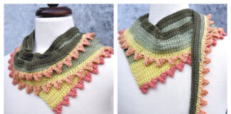 Dragon Tail Skinny Scarf Free Crochet Pattern