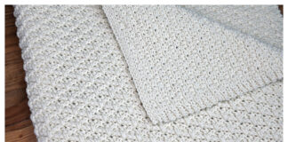 Fireside Blanket Free Crochet Pattern