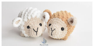 Mini Sheep Free Crochet Pattern