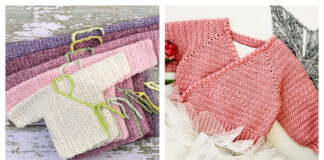 Wrap Baby Cardigan Crochet Patterns