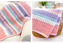 Chenille Baby Blanket Free Crochet Pattern
