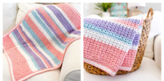 Chenille Baby Blanket Free Crochet Pattern