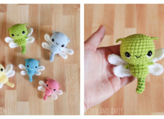 Dash the Baby Dragonfly Free Crochet Pattern