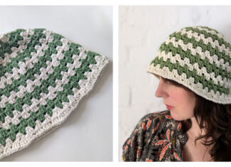 Granny Bucket Hat Free Crochet Pattern