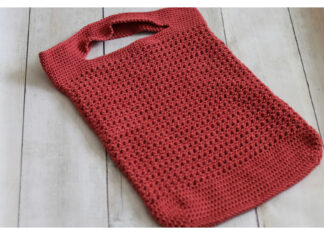 Leyburn Market Bag Free Crochet Pattern and Video Tutorial