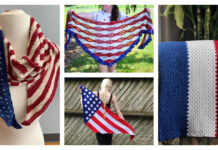 Patriotism Shawl Crochet Patterns