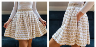 Shell Stitch Skirt Crochet Pattern and Video Tutorial