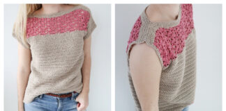 Summer Haze Tee Free Crochet Pattern and Video Tutorial