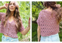 Boxy Blooms Cardigan Free Crochet Pattern