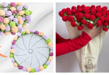 Flower Bouquet Blanket Crochet Patterns