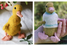 New Duckling Amigurumi Free Crochet Pattern