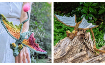Wearable Wrap Dragon Crochet Pattern