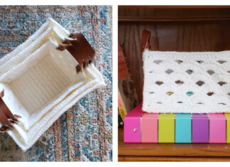 Arcade Nesting Baskets Free Crochet Pattern