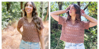 Boxy Blooms Pullover Free Crochet Pattern and Video Tutorial