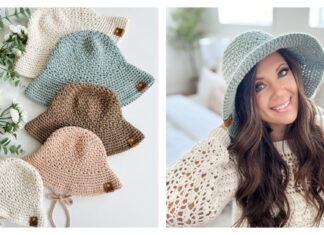 Caribbean Sand Sunhat Free Crochet Pattern