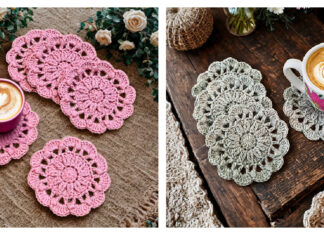 Daisy Days Coasters Free Crochet Pattern