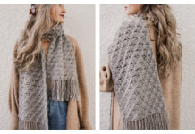 Dandelion Meadow Scarf Free Crochet Pattern