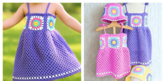 Delightful Days Children’s Dress Free Crochet Pattern and Video Tutorial