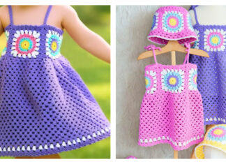Delightful Days Children’s Dress Free Crochet Pattern and Video Tutorial