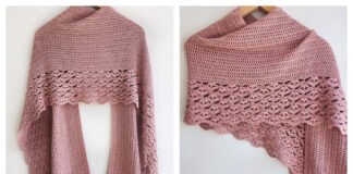 Floral Drift Shawl Free Crochet Pattern