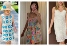 Granny Square Dress Crochet Patterns