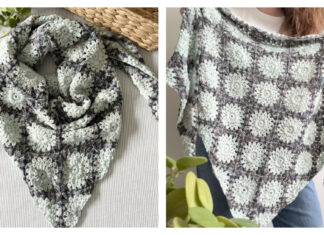 Island Time Shawl Free Crochet Pattern