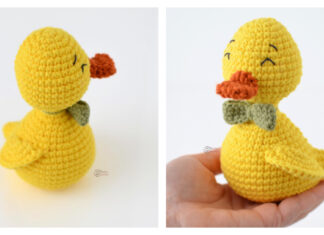 Jeff the Duck Amigurumi Free Crochet Pattern