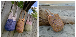 Lake Beach Bag Free Crochet Pattern and Video Tutorial