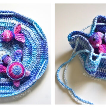 Ocean Pals Playset Free Crochet Pattern