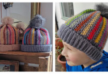 Sassy Scrappy Beanie Free Crochet Pattern