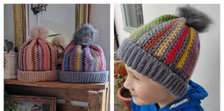Sassy Scrappy Beanie Free Crochet Pattern