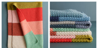 Super Easy Baby Blanket Free Crochet Pattern