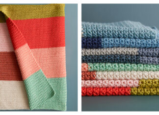 Super Easy Baby Blanket Free Crochet Pattern