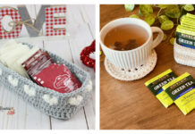 Tea Bag Basket Free Crochet Patterns