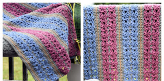 Wild Flowers Afghan Free Crochet Pattern