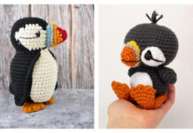 Amigurumi Puffin Bird Crochet Patterns