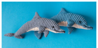 Delsa the Dolphin Amigurumi Free Crochet Pattern and Video Tutorial fDelsa the Dolphin Amigurumi Free Crochet Pattern and Video TutorialDelsa the Dolphin Amigurumi Free Crochet Pattern and Video Tutoria