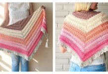 Dreamy Days Shawl Free Crochet Pattern and Video Tutorial