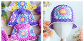 Sunburst Bucket Hat Free Crochet Pattern and Video Tutorial