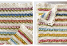 Tulip Meadows Baby Blanket Free Crochet Pattern and Video Tutorial