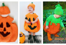 Pumpkin Baby Costume Crochet Patterns